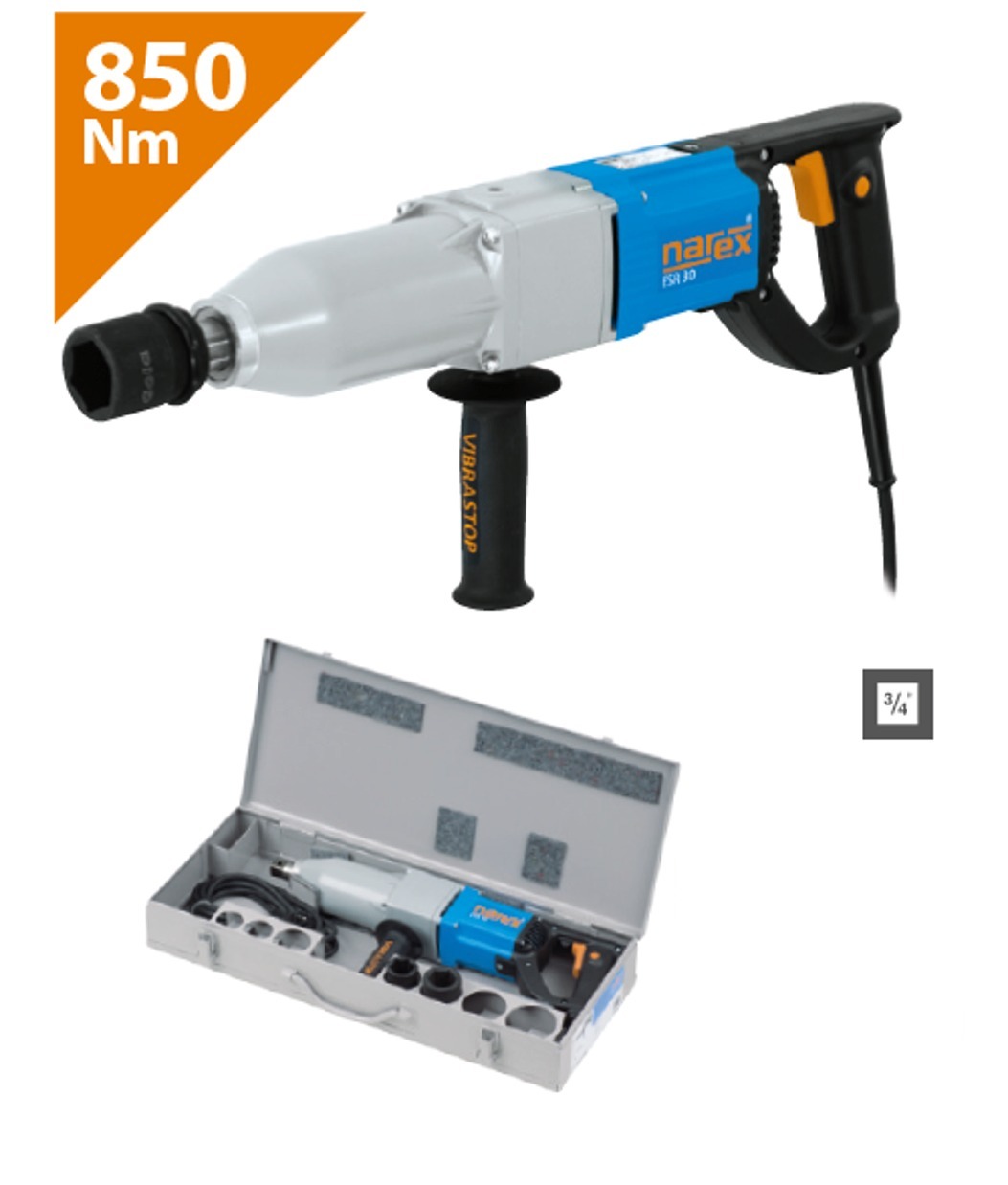 Narex ESR 30 - Silný rázový skrutkovač pre priemyselné použitie