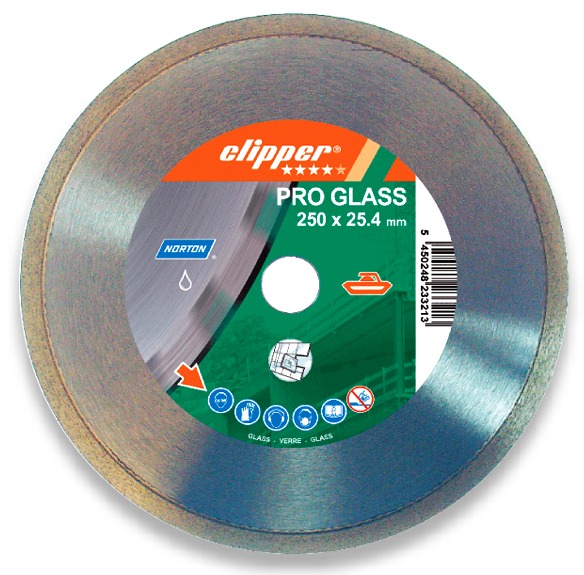 DIA kotúč na sklo CLIPPER PRO GLASS 200 mm
