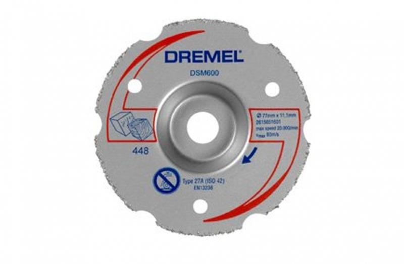 DREMEL® DSM20 Univerzálny karbidový zarovnávací rezací kotúč (DSM600)