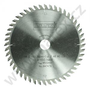 Pilový kotúč Narex 160×2.5×20 48WZ - Super Cut 