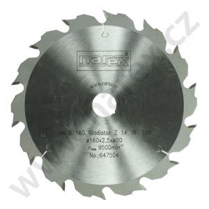 Pilový kotúč Narex 160×2.2×20 14TR - Gladiator  00647504