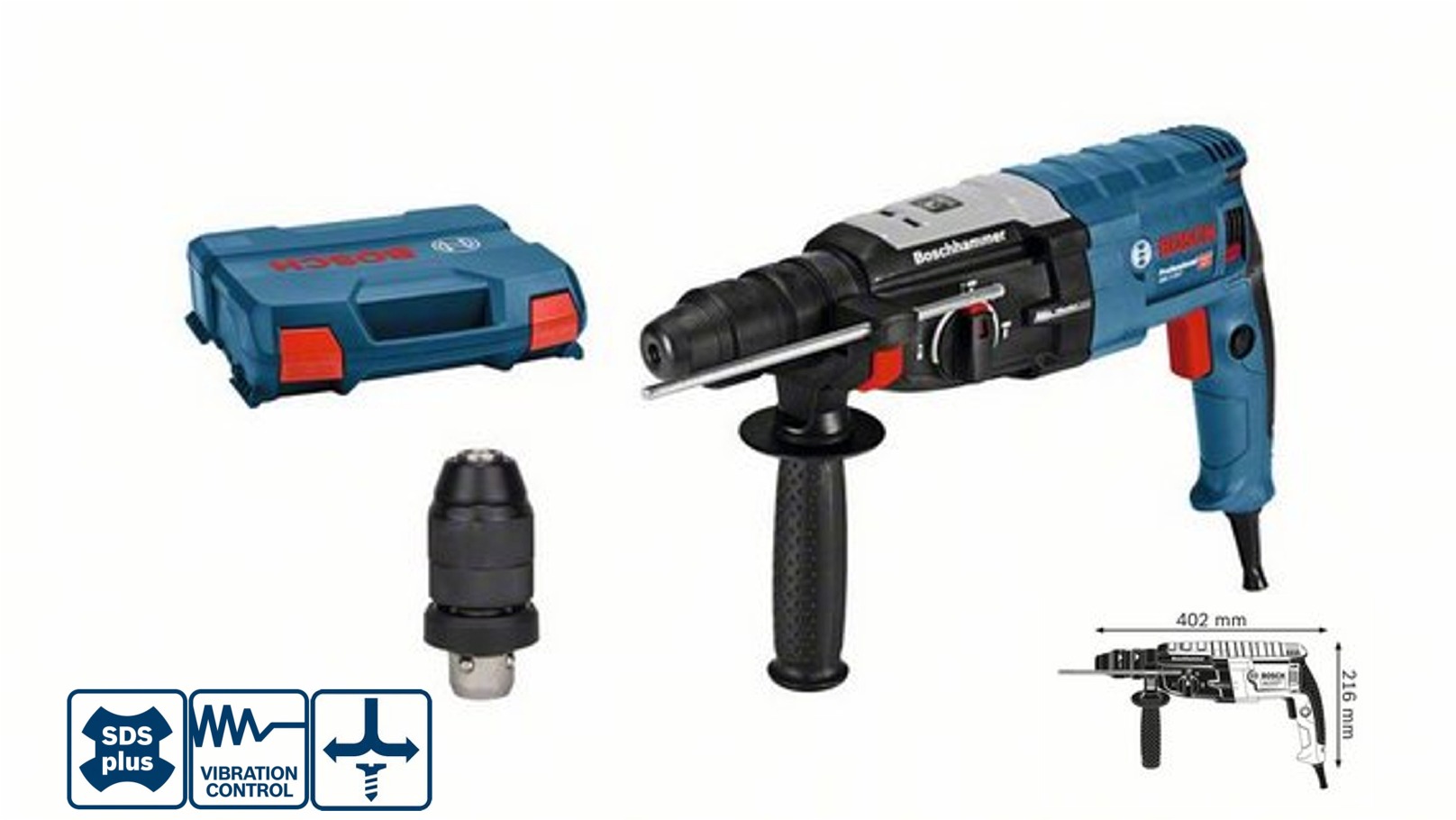 BOSCH GBH 2-28 F vŕtacie kladivo SDS-plus 0 611 267 600