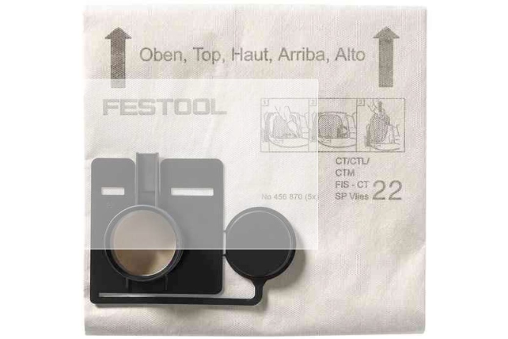 Festool filtračné vrecko FIS-CT 22 SP VLIES/5