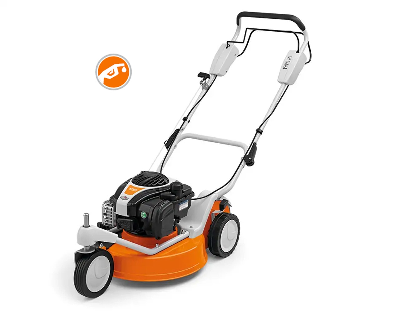 STIHL RM 3 RTX-obratná benzínová kosačka s pohonom a mulčovaním