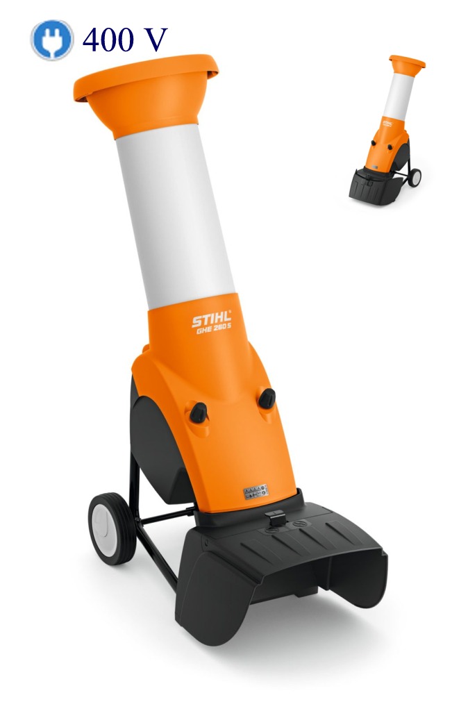 STIHL GHE 260 S-záhradný drvič konárov,elektrický 400 V