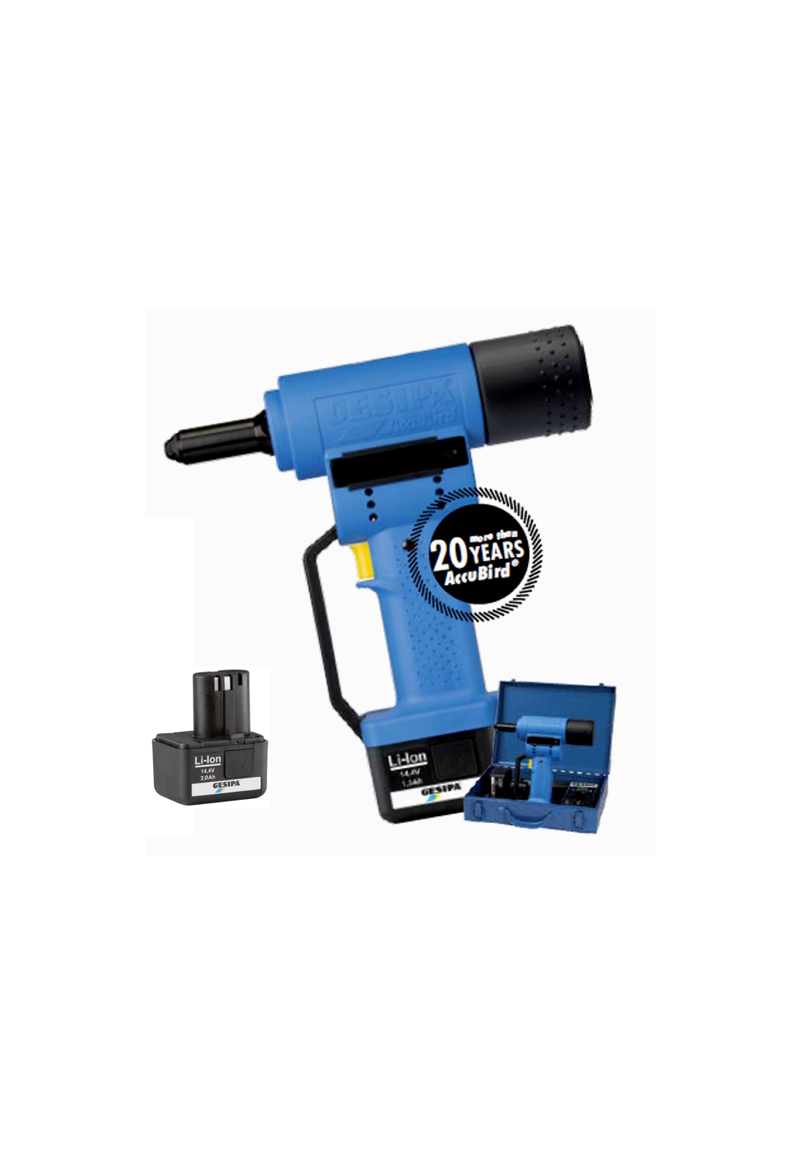 GESIPA AccuBird aku nitovacie náradie 1434898