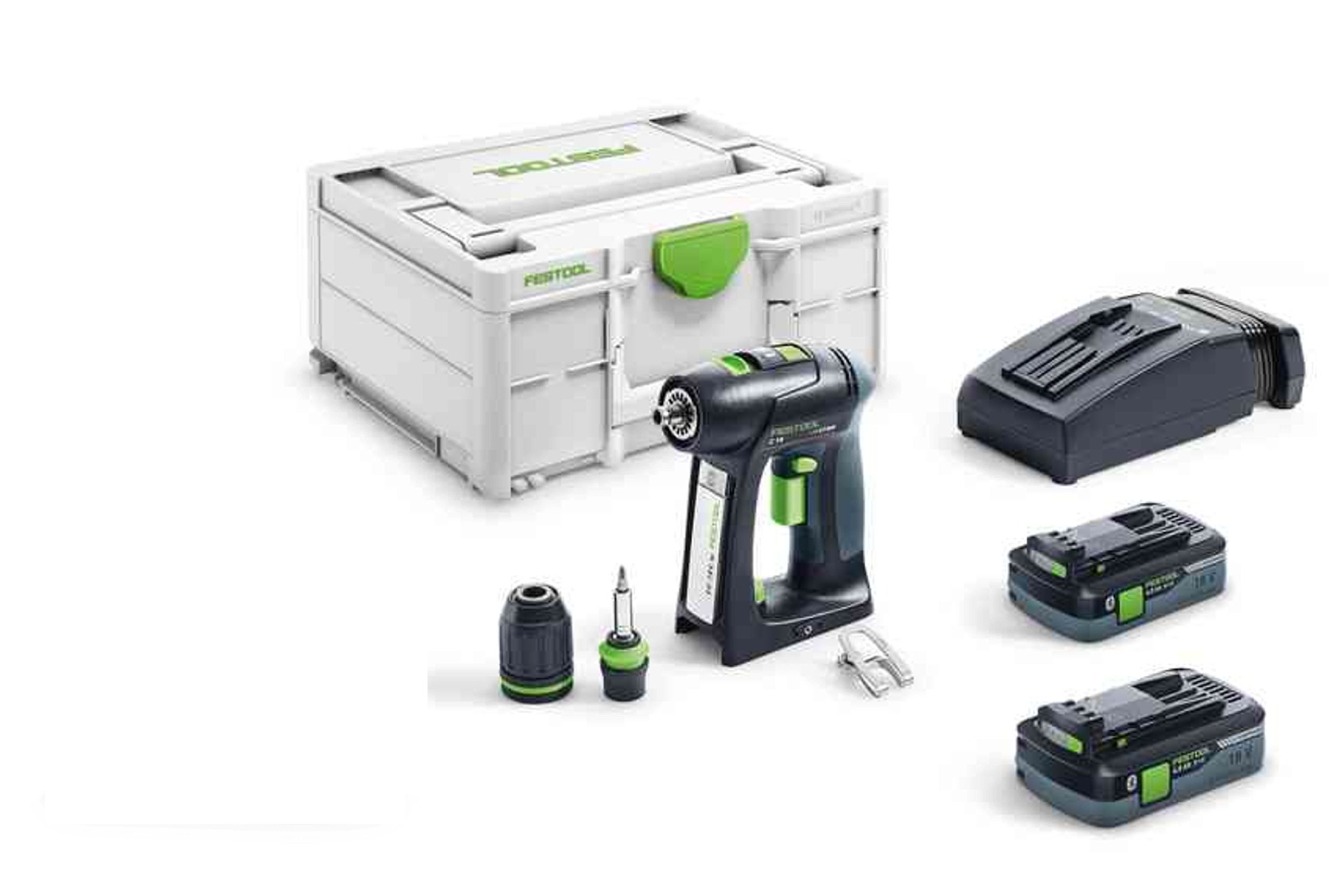 Festool skrutkovač C 18 HPC 4,0 I-Plus 576435