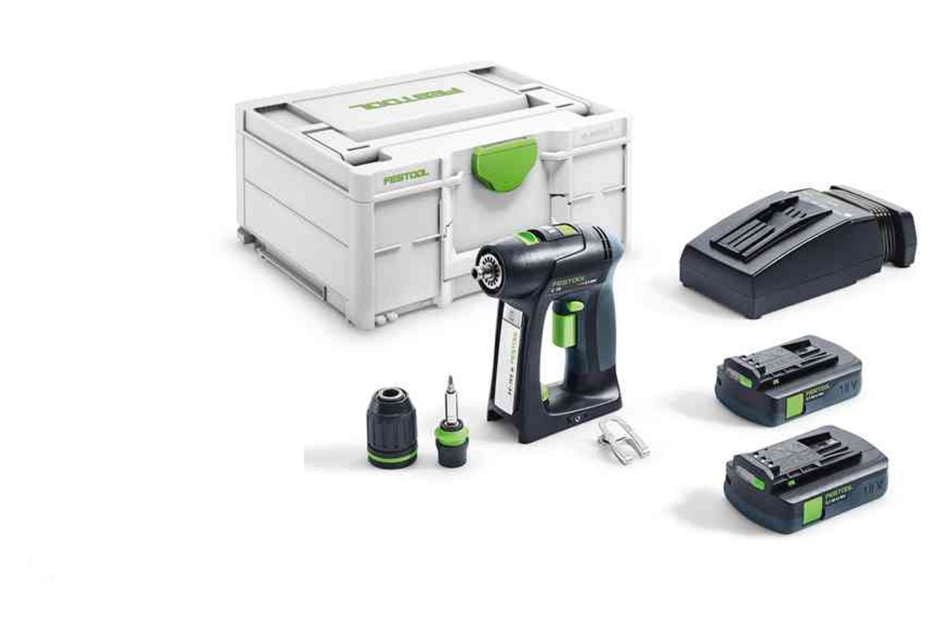 Festool skrutkovač C 18 HPC 4,0 I-Plus 576435