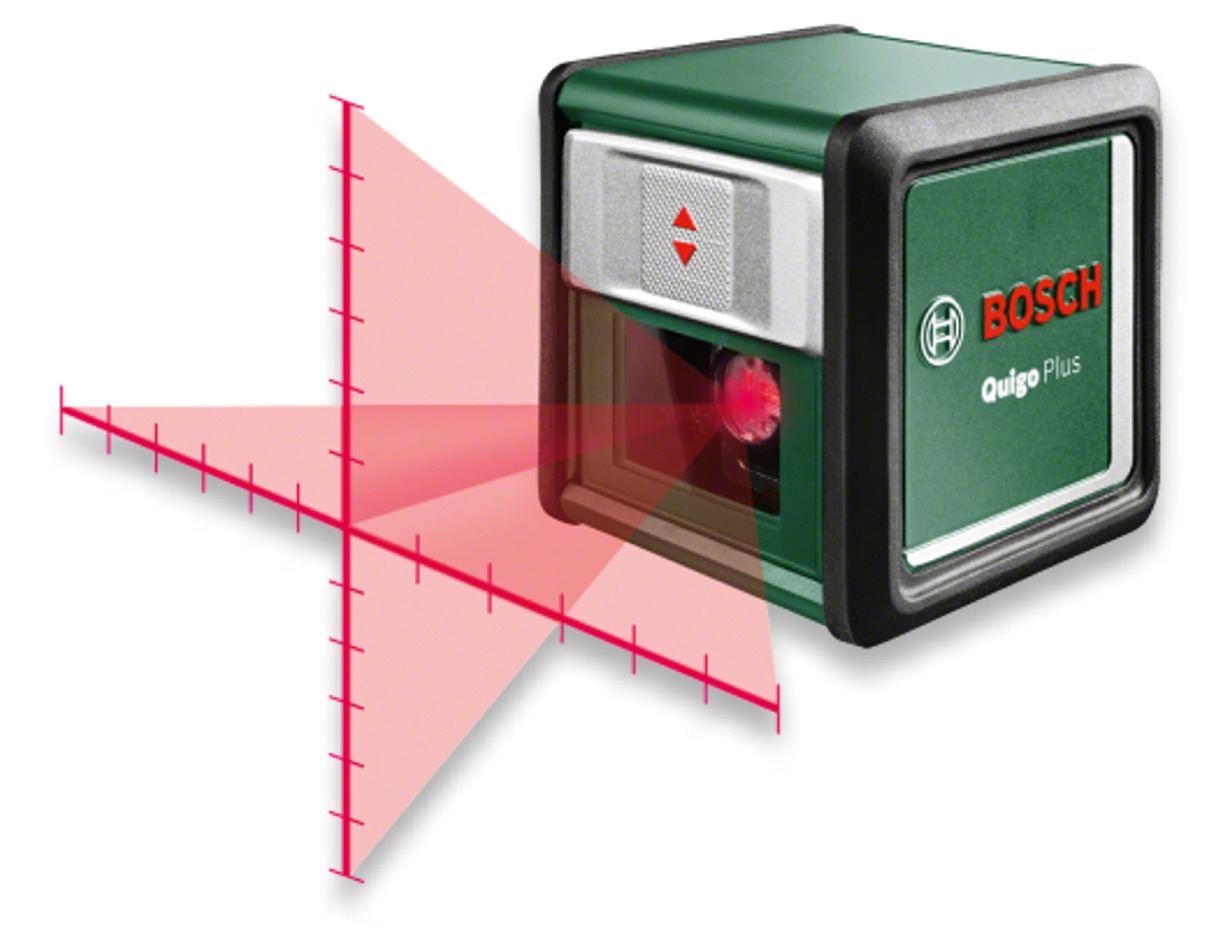Krížový líniový laser Bosch Quigo Plus