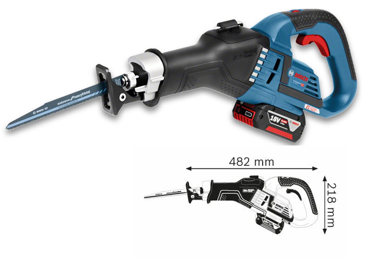 Bosch GSA 18 V-32 Aku chvostová píla/2x5Ah