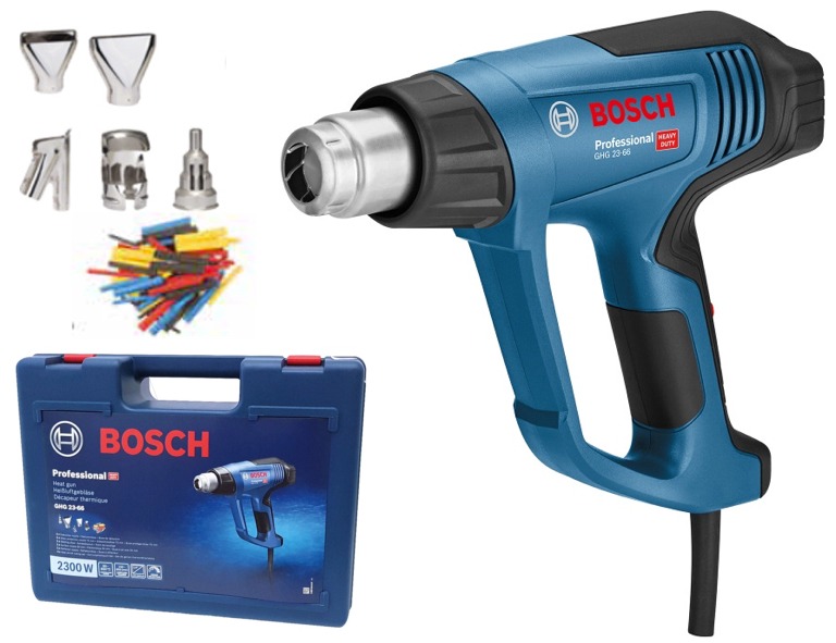 BOSCH GHG 23-66 teplovzdušná pištoľ+príslušenstvo 0 601 1A6 301