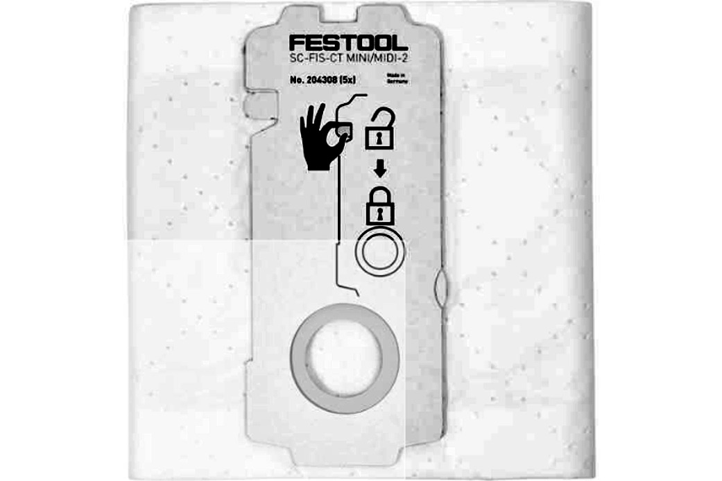 Festool filtračné vrecko SELFCLEAN  SC-FIS-CT MINI/MIDI-2/5