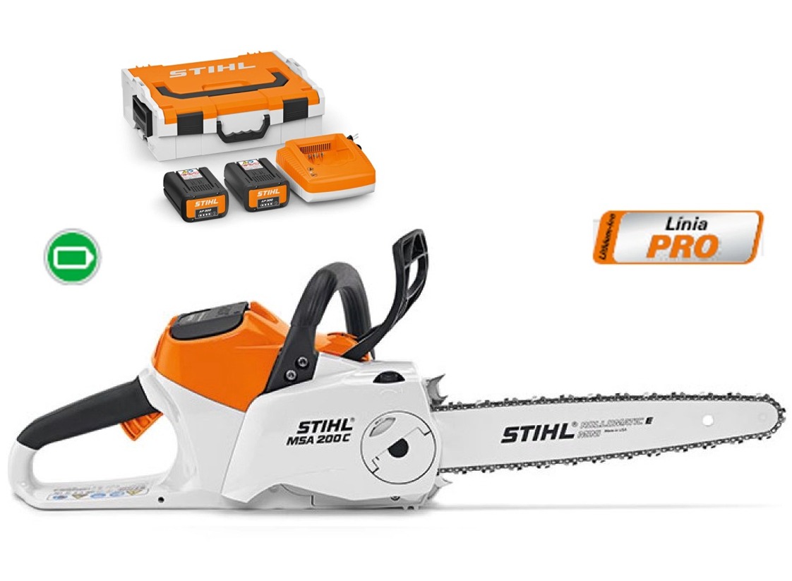 STIHL MSA 200 C-BQ - akumulátorová motorová píla + AKKU Power Box