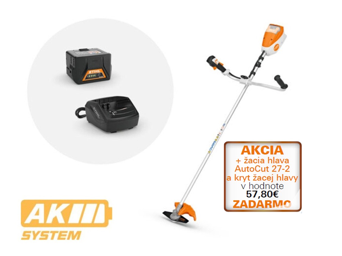 Stihl FSA 80 Set-Akumulátorový krovinorez /1xAK 30