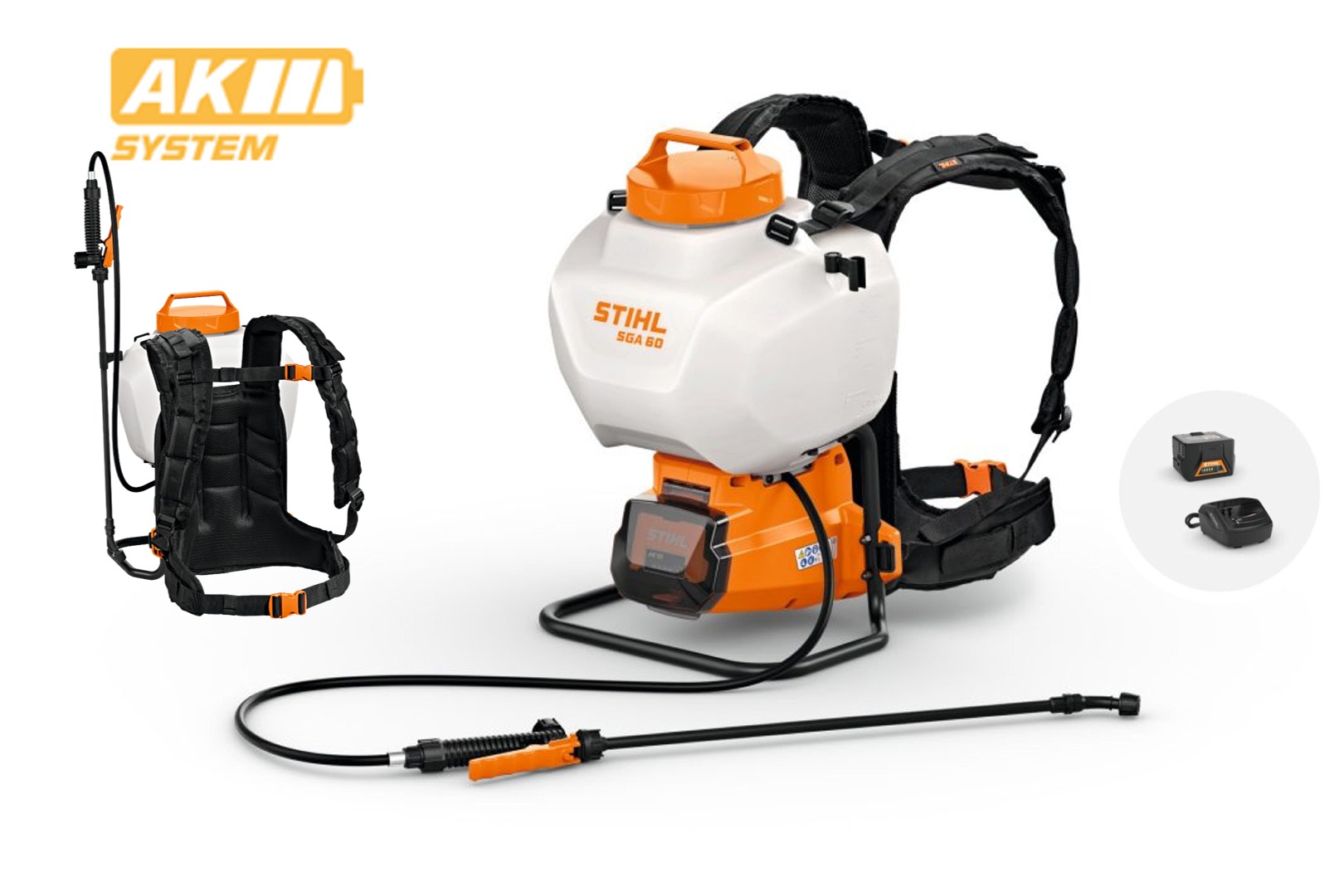 STIHL SGA 60.0 Set 1-Akumulátorový postrekovač/1xAKU