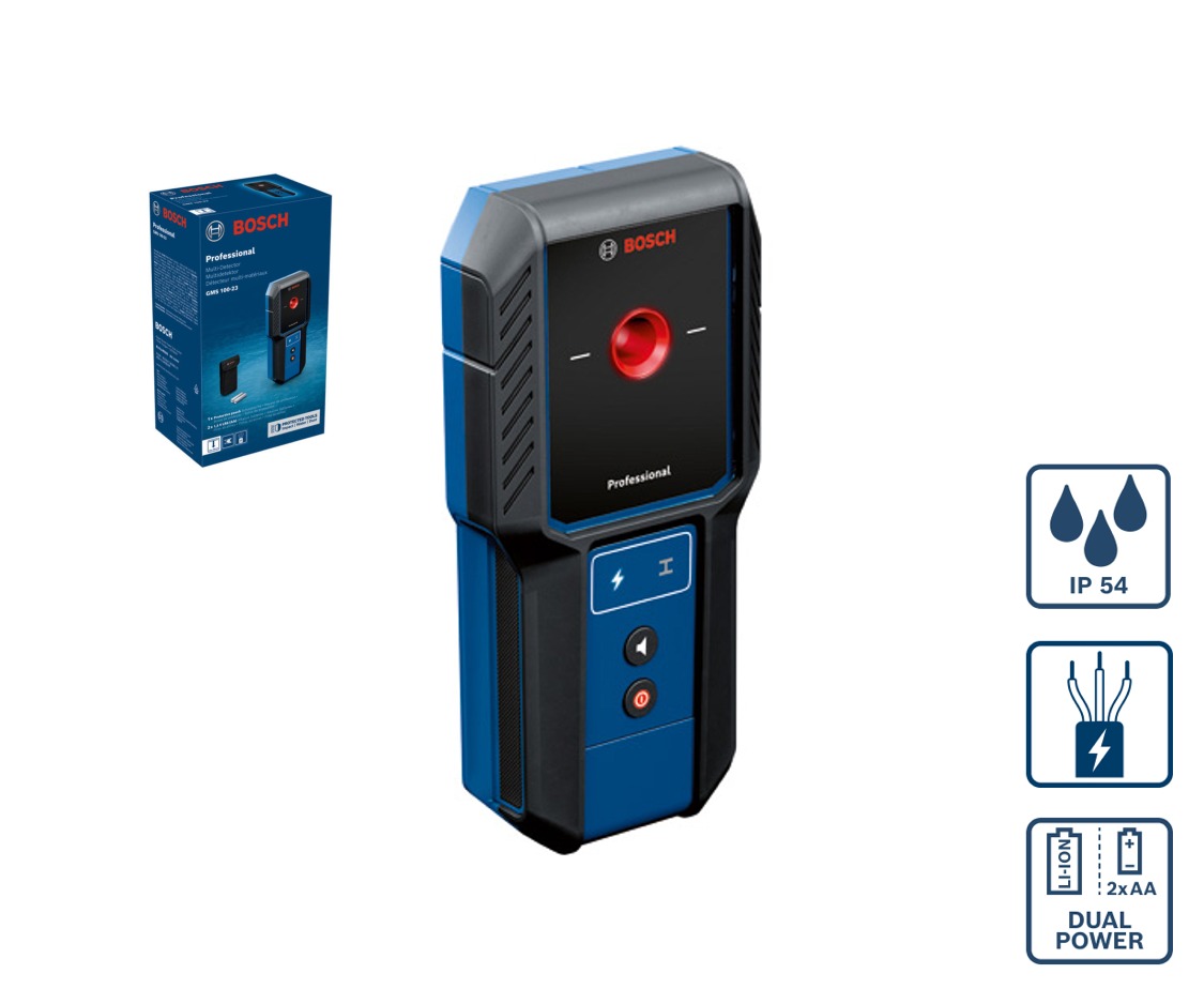 Detektor kovov Bosch GMS 100-23 Professional