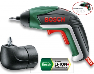Bosch IXO 5 Medium – s uhlovým  nadstavcom  